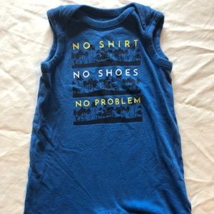 GAP No Shirt, No Shoes, No Problem Size 3-6month